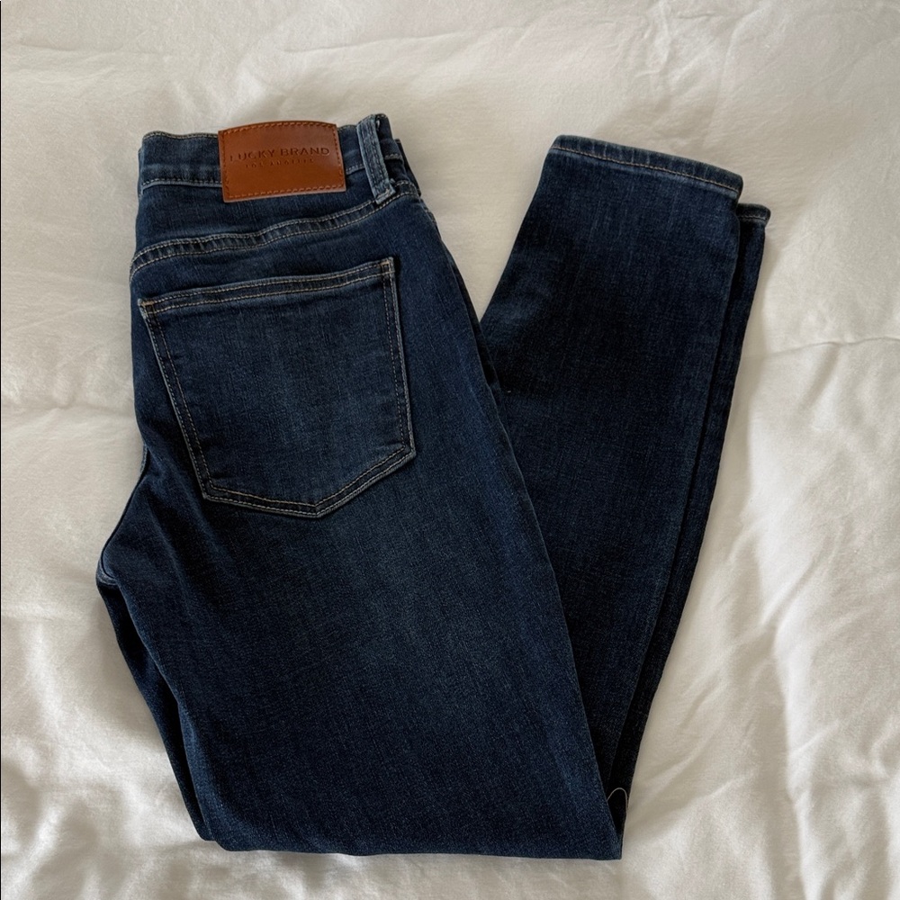 Lucky Brand Slim Straight Men's Jeans in Dark Indigo